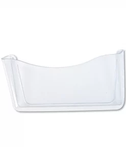 Rubbermaid Unbreakable Single Pocket Wall File, Letter, Clear