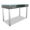 Union & Scale 47.1" W, 29.5" H, Gray, Glass