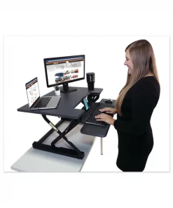 Victor 31" W, 20" H, Gray/Black, Steel