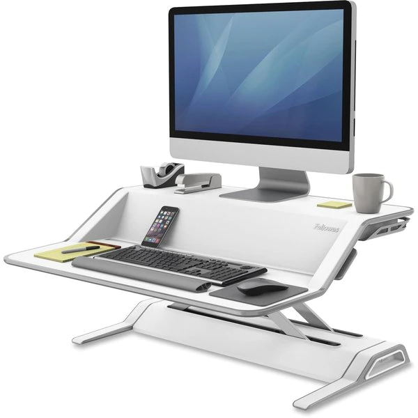 Fellowes 32.75" W, 22.5" H, White - Image 4