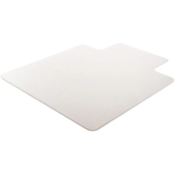 Deflecto Frequent Use Chair Mat, Med Pile Carpet, Flat, 45x53, Wide Lip, Clear - Image 6
