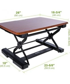Eureka Ergonomics SitStand Laptop Desk 26" Cherry