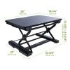 Eureka Ergonomics SitStand Laptop Desk 26" Black