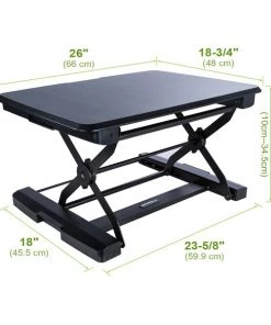 Eureka Ergonomics SitStand Laptop Desk 26" Black