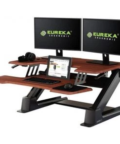 Eureka Ergonomics SitStand Desktop 36" V2 Cherry