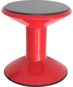 Storex Adjustable Wiggle Chair, 12-18", Red