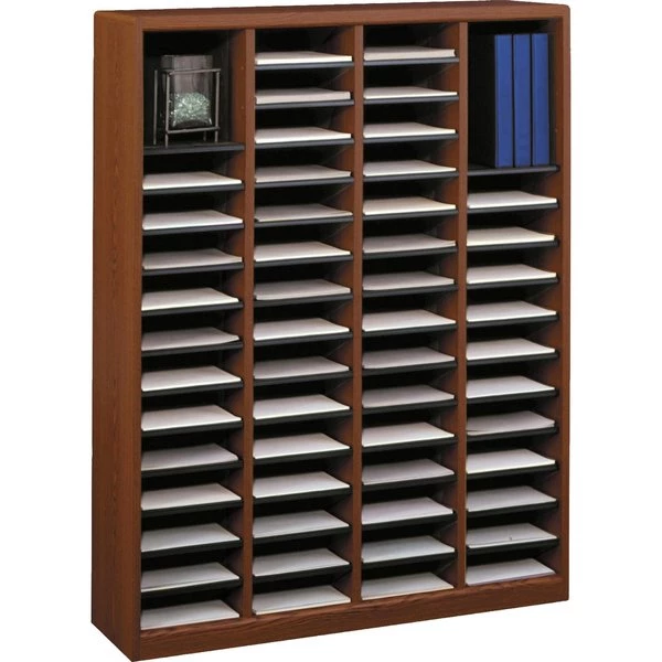 Safco Literature Organizer, 60 Compartment - Image 5