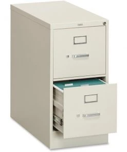 Hon 15" W 2 Drawer File Cabinet, Putty, Letter