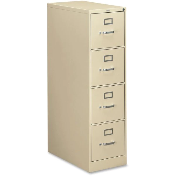 Hon 15" W 4 Drawer File Cabinet, Putty, Letter