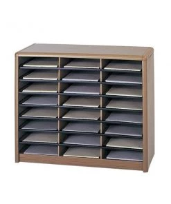 Safco Value Sorter Literature Organizer, 24 Com