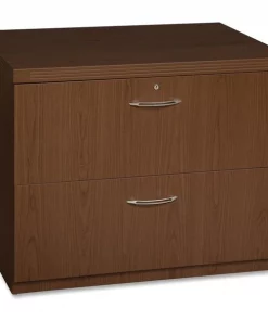 Mayline 36" W Freestanding Lateral File, Mocha, Letter/Legal