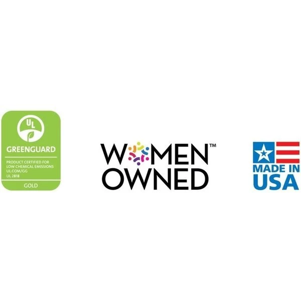 Es Robbins Chair Mat 46"x60", Rectangular Shape, Clear, for Carpet - Image 4