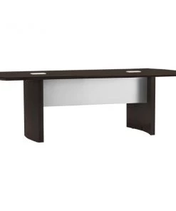 Mayline Rectangle Medinaâ„¢ 8' Conference Table, 96 X 42 X 29.5, Wood Top, TexturedSeaSalt