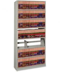 Datum Storage Shelving Starter, 76"x12"x36", Black