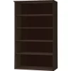 Mayline Medina Bookcase, 5 Shelf, Mocha
