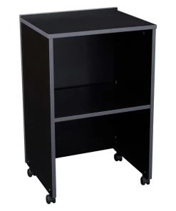 Oklahoma Sound AV Cart/Lectern Base, Black
