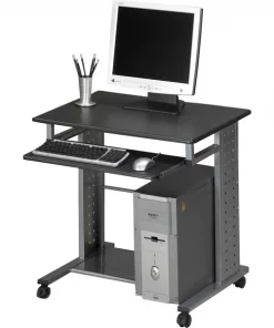 Mayline Empire Computer Workstation, Gray Base