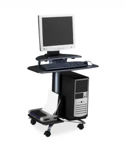 Mayline Personal Computer Workstation, Gray Base