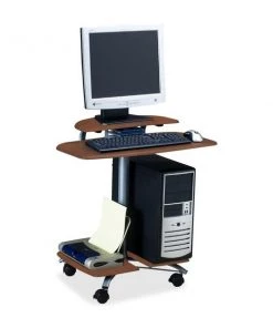 Mayline Personal Computer Workstation, Gray Base