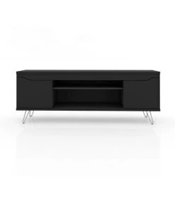 Manhattan Comfort Baxter 62.99" TV Stand With 4 Shelves