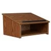Oklahoma Sound Tabletop Lectern, Medium Oak