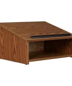 Oklahoma Sound Tabletop Lectern, Medium Oak