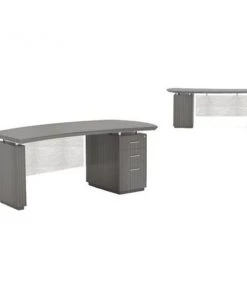 Safco Sterling 72" Right Handed Desk, 1 B/B/F P