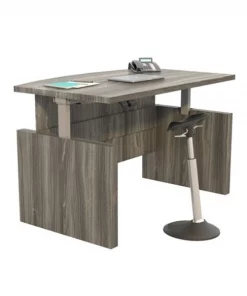 Safco Aberdeen Height-Adjustable72"Bow Fron