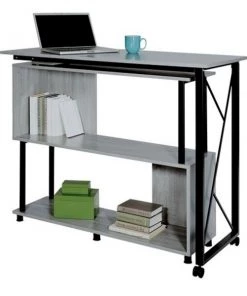Safco Mood Standing Height Desk with Rotating