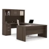 Bestar Logan U-Shaped Desk, Antigua