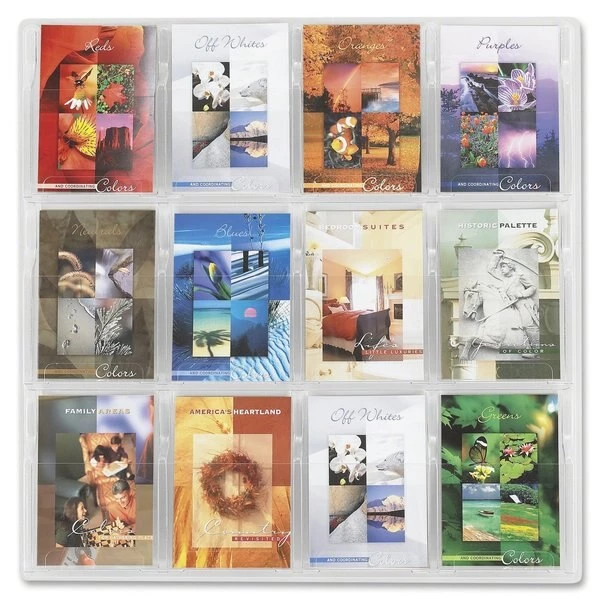 Safco Booklet Display, 12-Pocket - Image 2