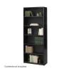 Safco ValueMate Economy Bookcase, 6-Shelf, Black
