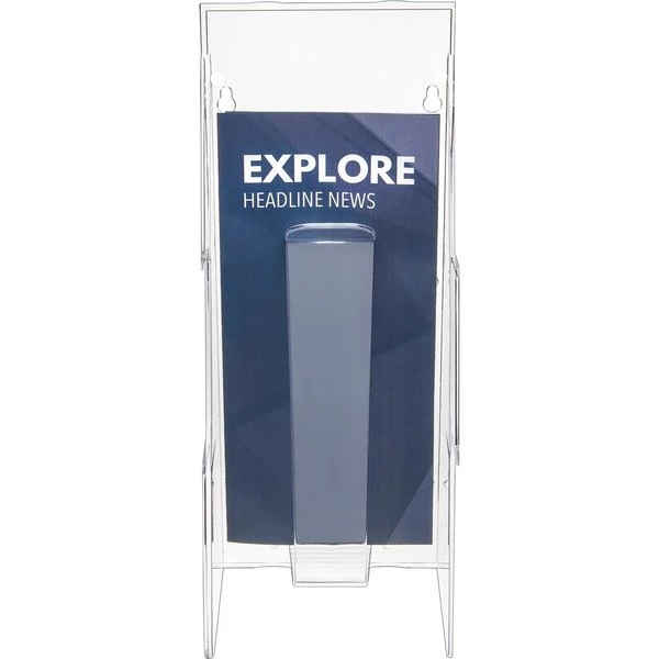 Deflecto Leaflet Holder, 1 Compartment, Clear - Image 8
