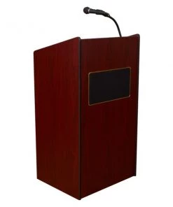 Oklahoma Sound Aristocrat Sound Lectern, Mahogany