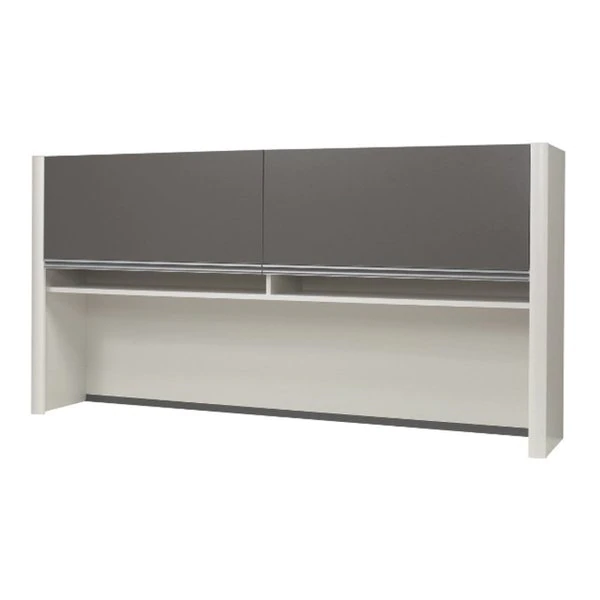 Connexion Credenza, 13.4" D, 70.6" W, 35-1/2" H, Slate/Sandstone - Image 2