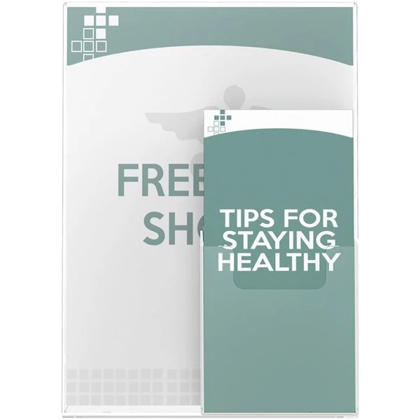 Deflecto Sign and Literature Holder, 8-1/2x11 - Image 8