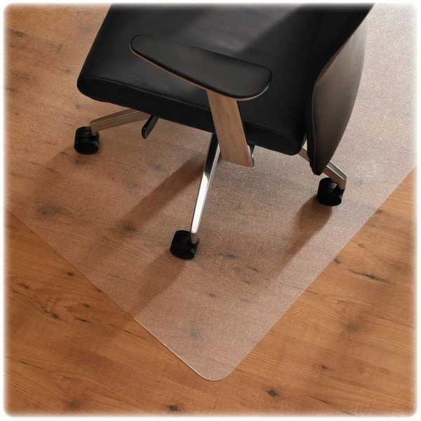 Floortex Chair Mat 36"x48", Rectangular Shape, Clear, for Hard Floor - Image 3