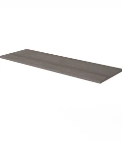 Bestar Bridge, 19-1/2" D, 59.3" W, 1" H, Bark Gray, Melamine