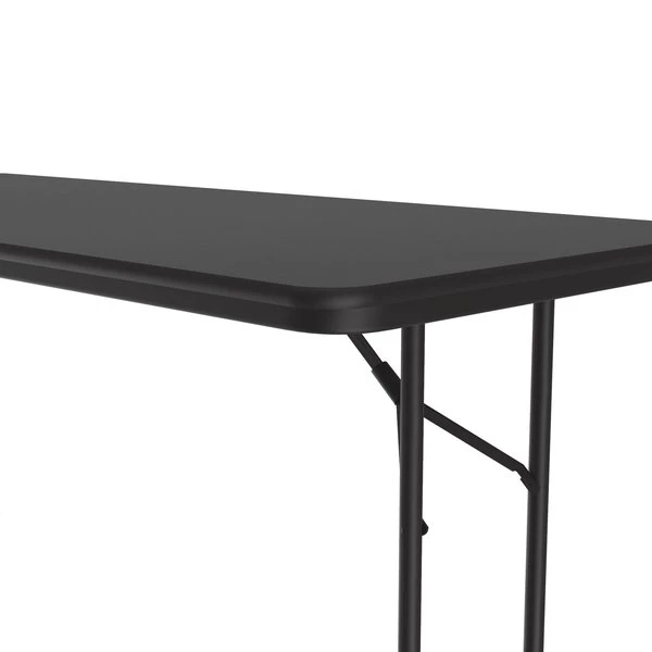 Correll, Inc. Rectangle Commerical Folding Utility Table, 30" W, 60" L, 29" H, High Pressure Laminate Top - Image 3