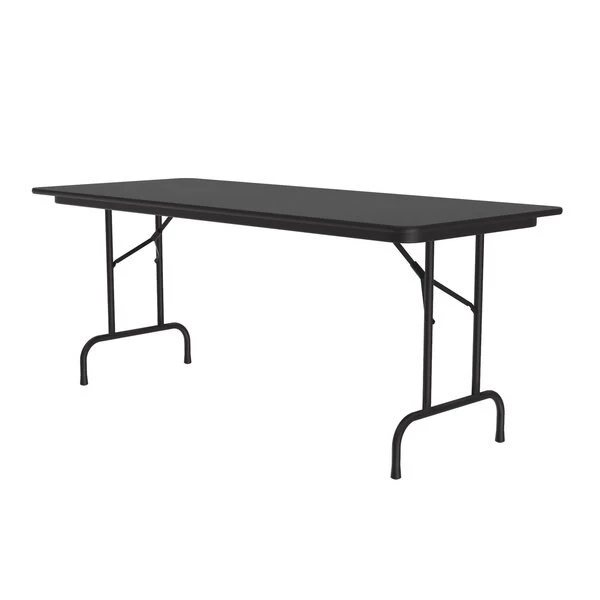 Correll, Inc. Rectangle Commerical Folding Utility Table, 30" W, 72" L, 29" H, High Pressure Laminate Top - Image 4