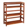 Regency Flip Flop 34" High Folding Bookcase, Cher