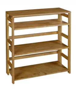 Regency Flip Flop 34" High Folding Bookcase, Medi