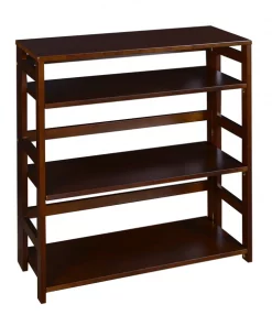 Regency Flip Flop 34" High Folding Bookcase, Moch