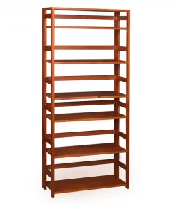 Regency Flip Flop 67" High Folding Bookcase, Cher