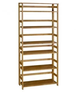 Regency Flip Flop 67" High Folding Bookcase, Medi