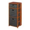 Regency Flip Flop 34" Square Folding Bookcase, Fo