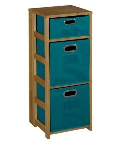 Regency Flip Flop 34" Square Folding Bookcase, Fo