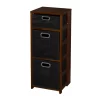 Regency Flip Flop 34" Square Folding Bookcase, Fo