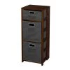 Regency Flip Flop 34" Square Folding Bookcase, Fo