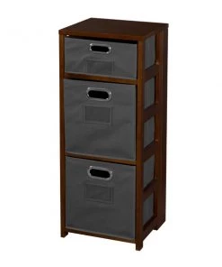 Regency Flip Flop 34" Square Folding Bookcase, Fo